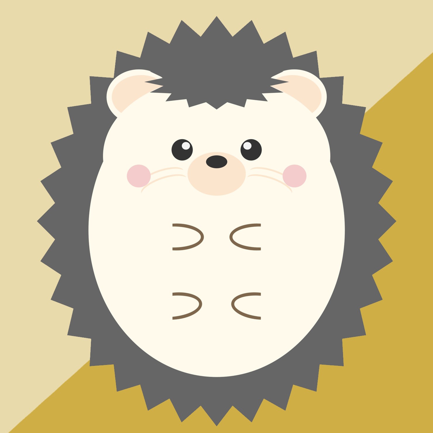 ハリネズミ 【Hedgehog】 #81/100