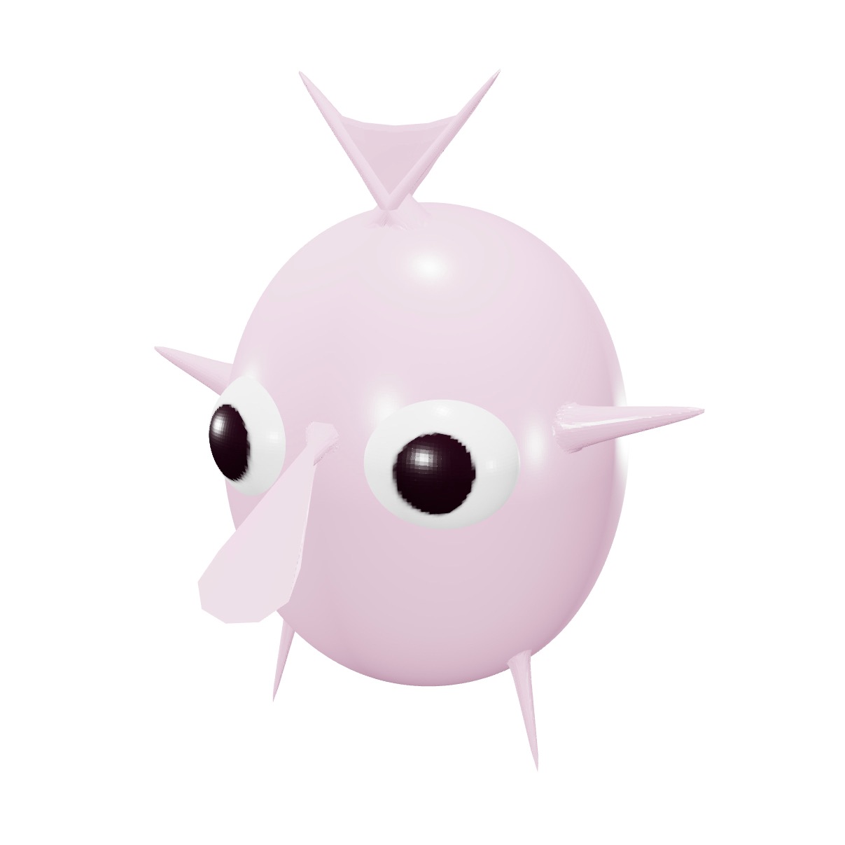 3D ピンクペンギー #2/2