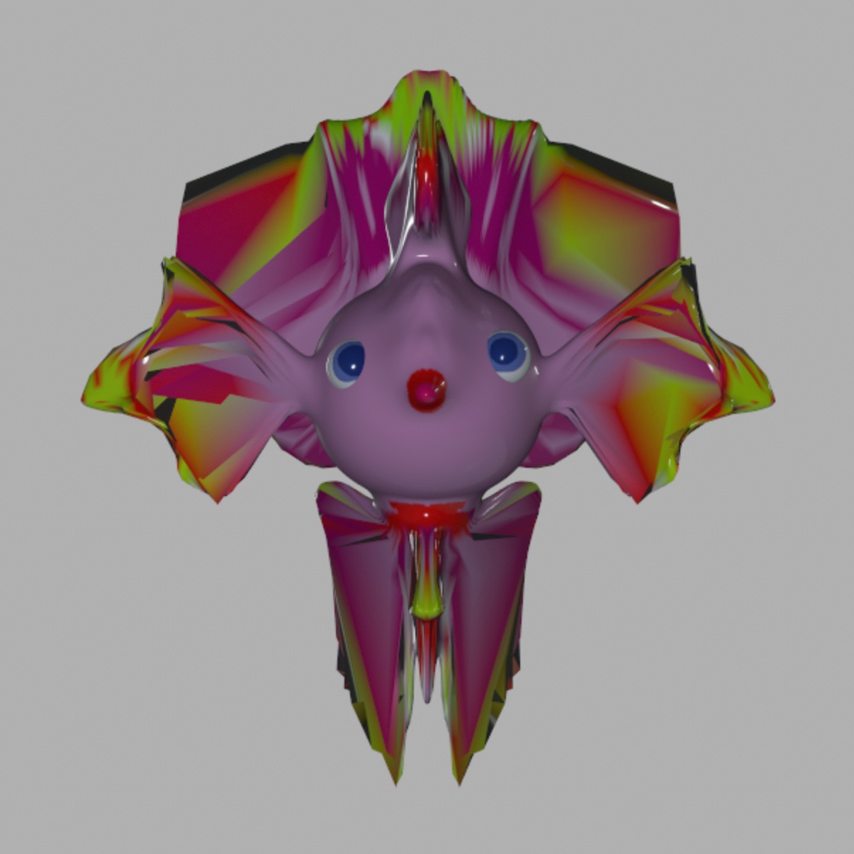 3D 金魚　ピンク