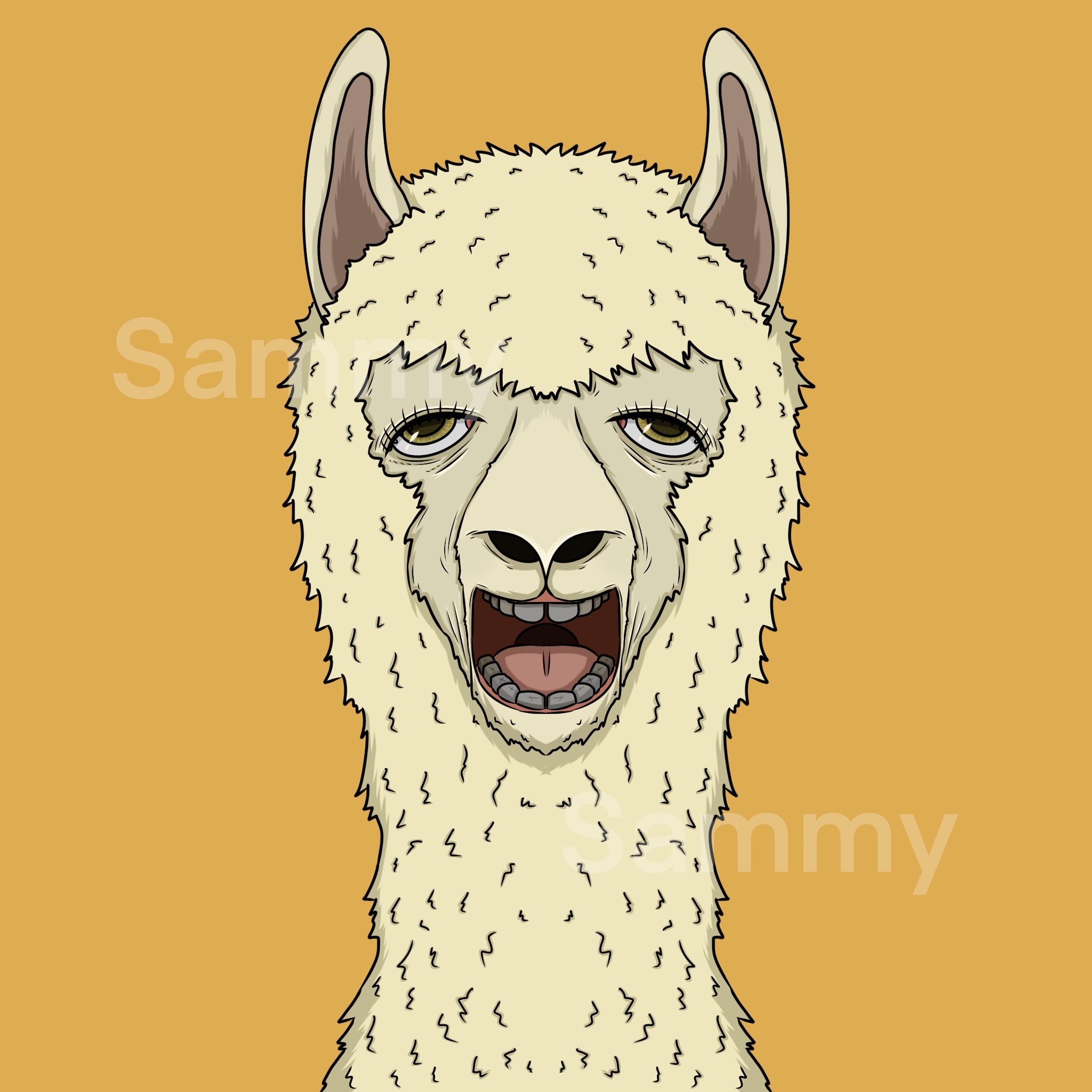 MUKIDASAZOO | Alpaca #3/11