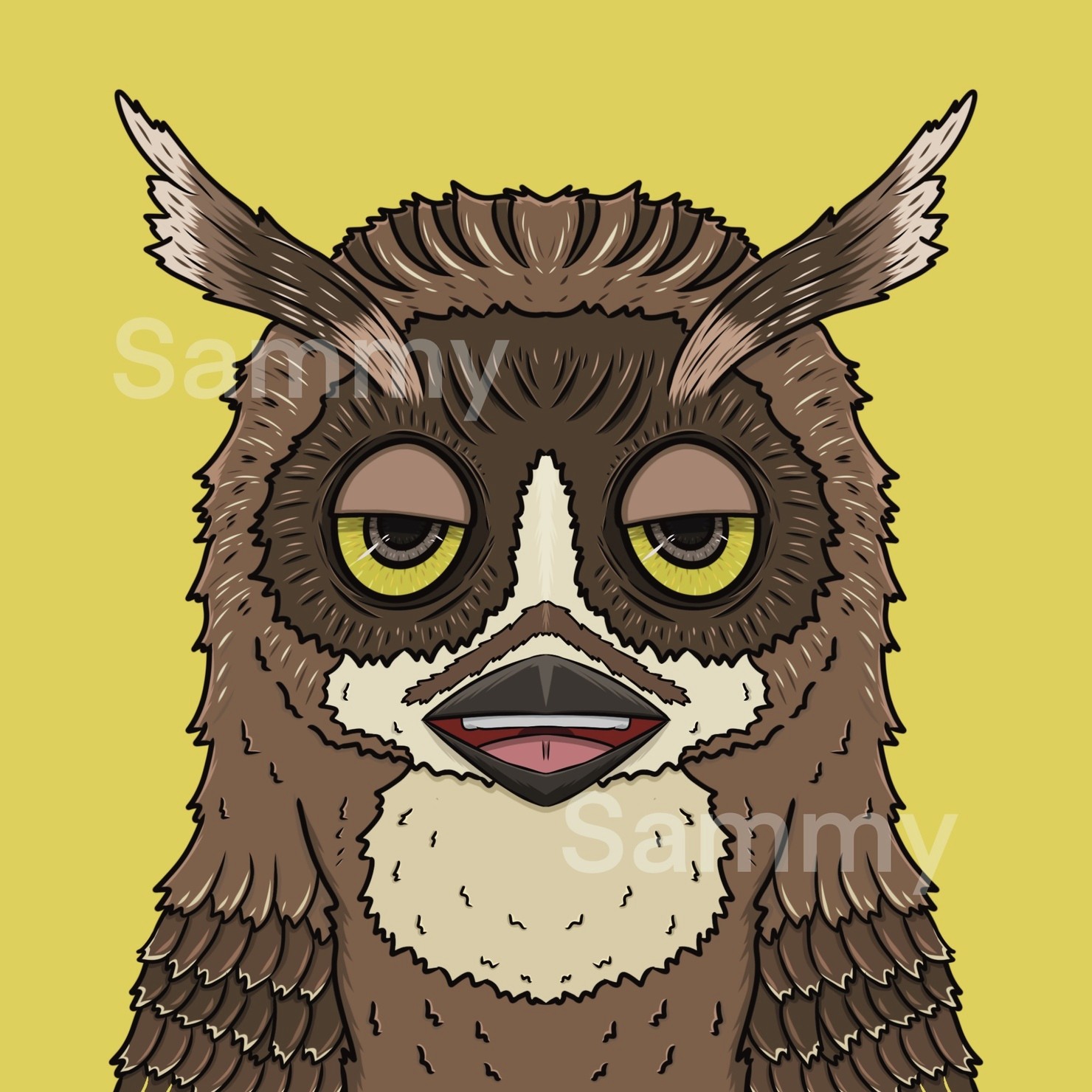 MUKIDASAZOO | Fish Owl #1/3