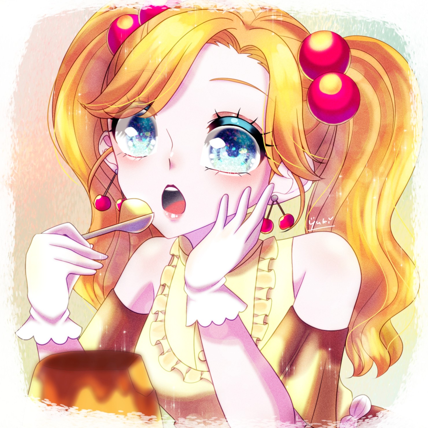 pudding girl