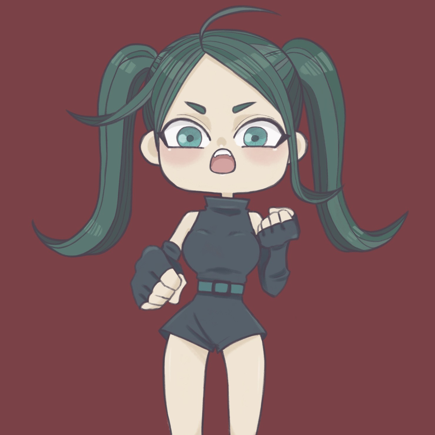 ツインテールの女の子