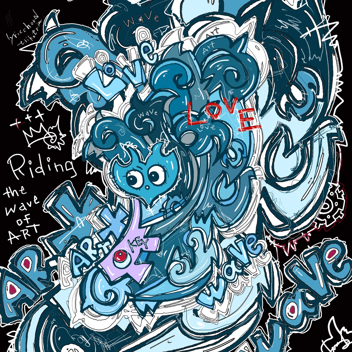 ARTノ波ノリKeyPersoN AQUA #7/10