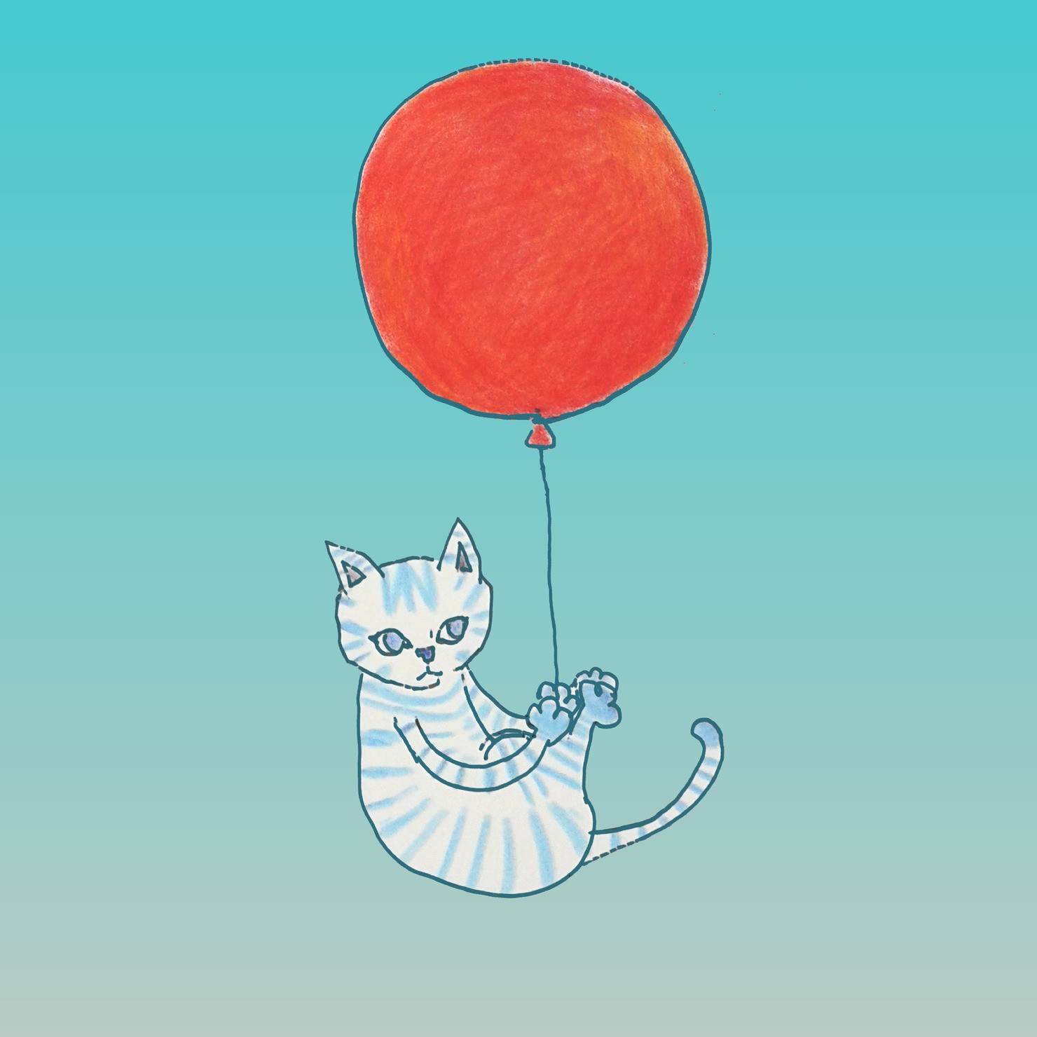 風船×ねこ No.1 #2/3