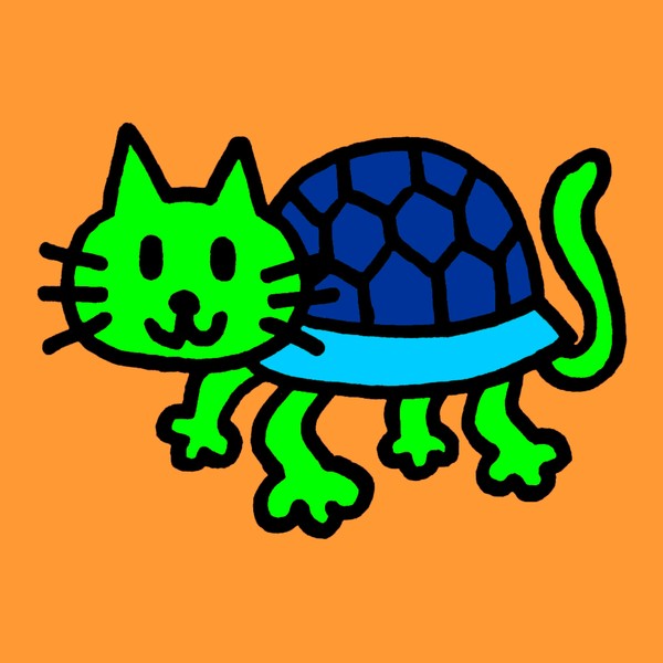 turtle cat#002 #1/10