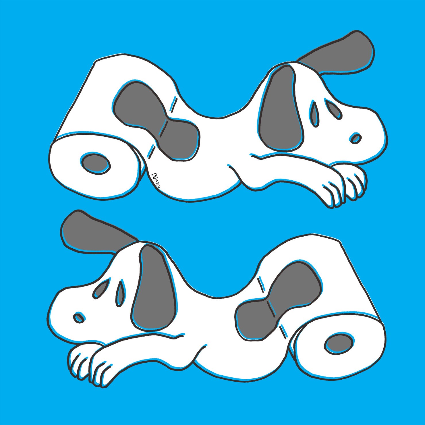 尻ぬぐい Clean Up Your Mess 1 3 Naru ちょっとおかしな犬の世界 のnft Adam Bygmo