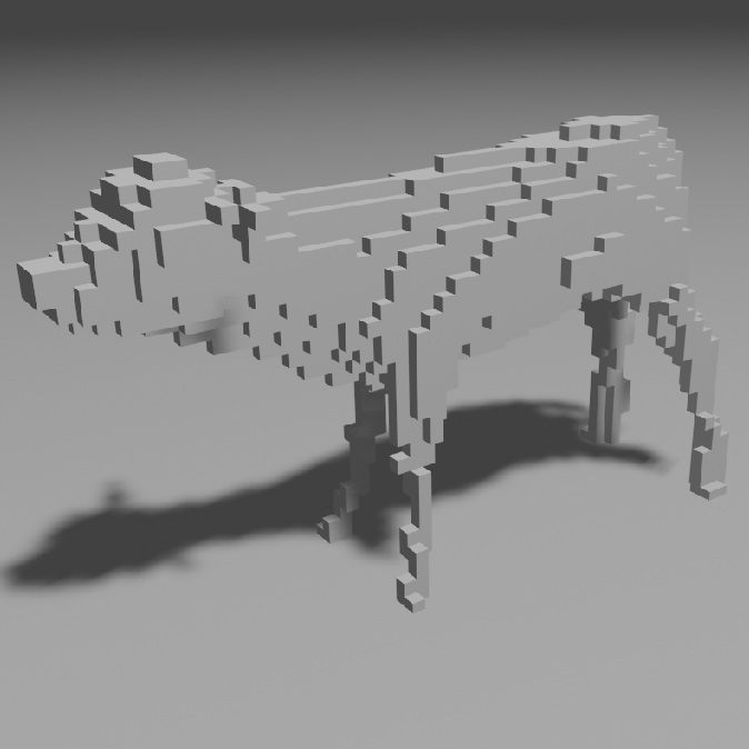 sheep_01【Limited to holders, with voxel data file (glb)】  #1/3