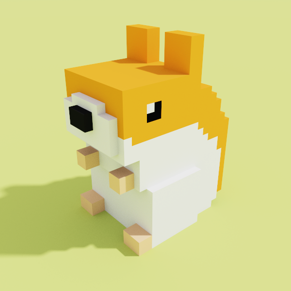 【3D Cute Animal】Hamster #6