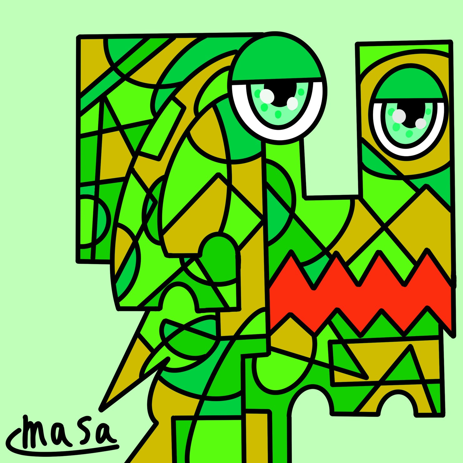 Masa  cubism art018