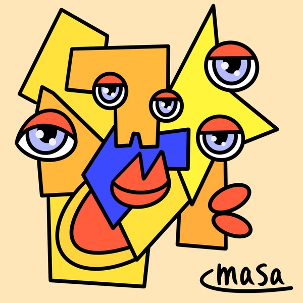 キュビズムアート#026