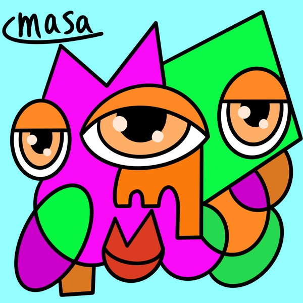 キュビズムアート#029