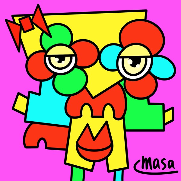 キュビズムアート#030
