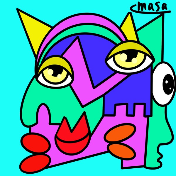 キュビズムアート#032
