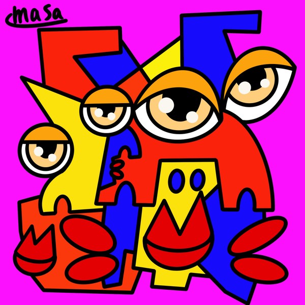 キュビズムアート#050
