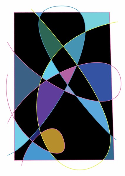 abstract painting work #ha1002 #1/30