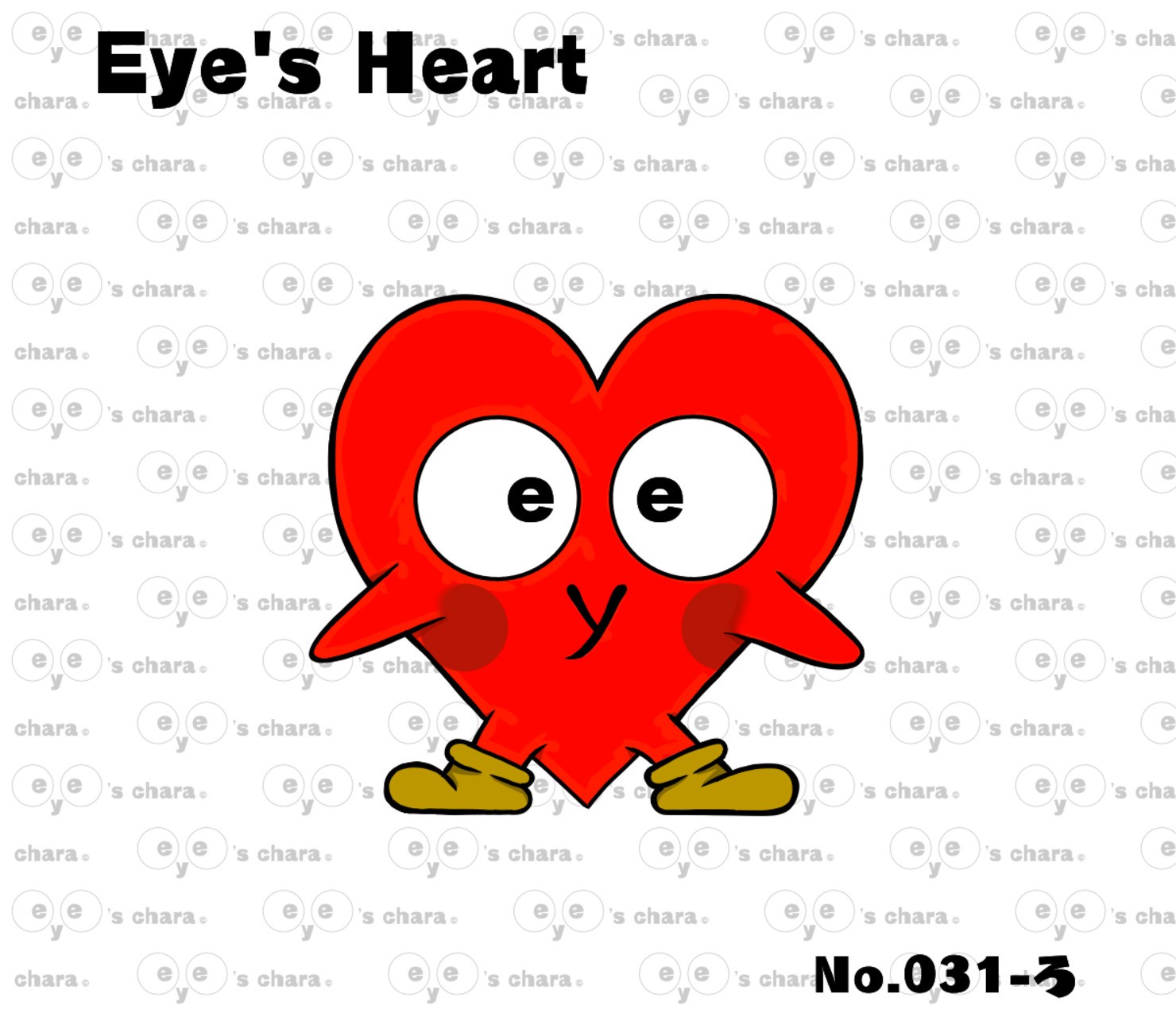 eye's chara No.031 【Heart】 #1/88