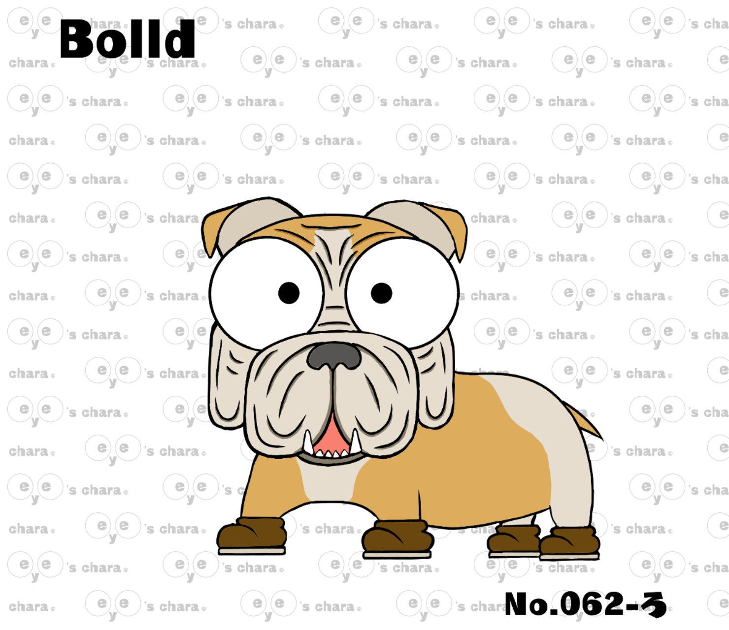 eye's chara No.062 【Bolld】 #1/88