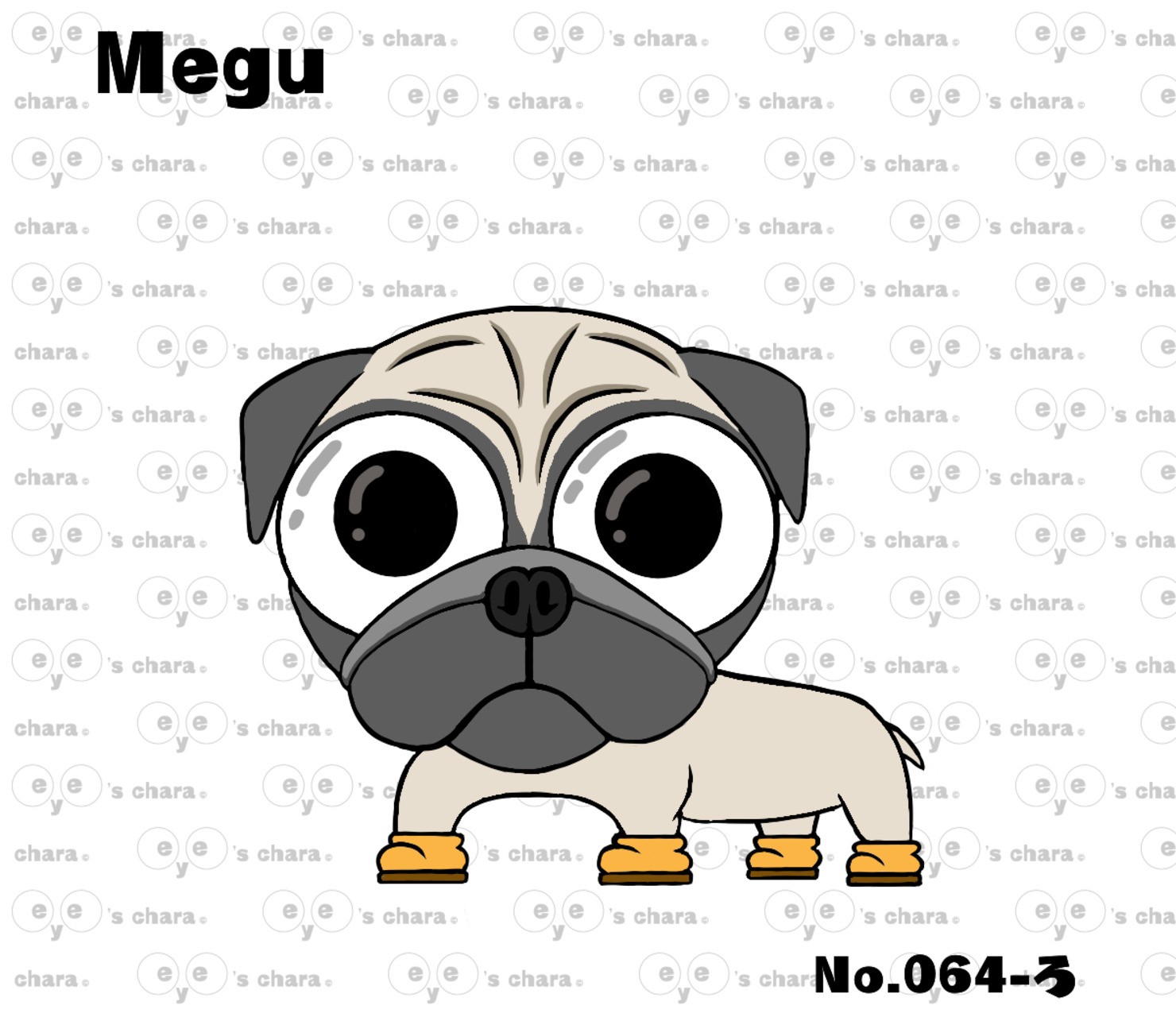 eye's chara No.064 【Megu】 #1/88