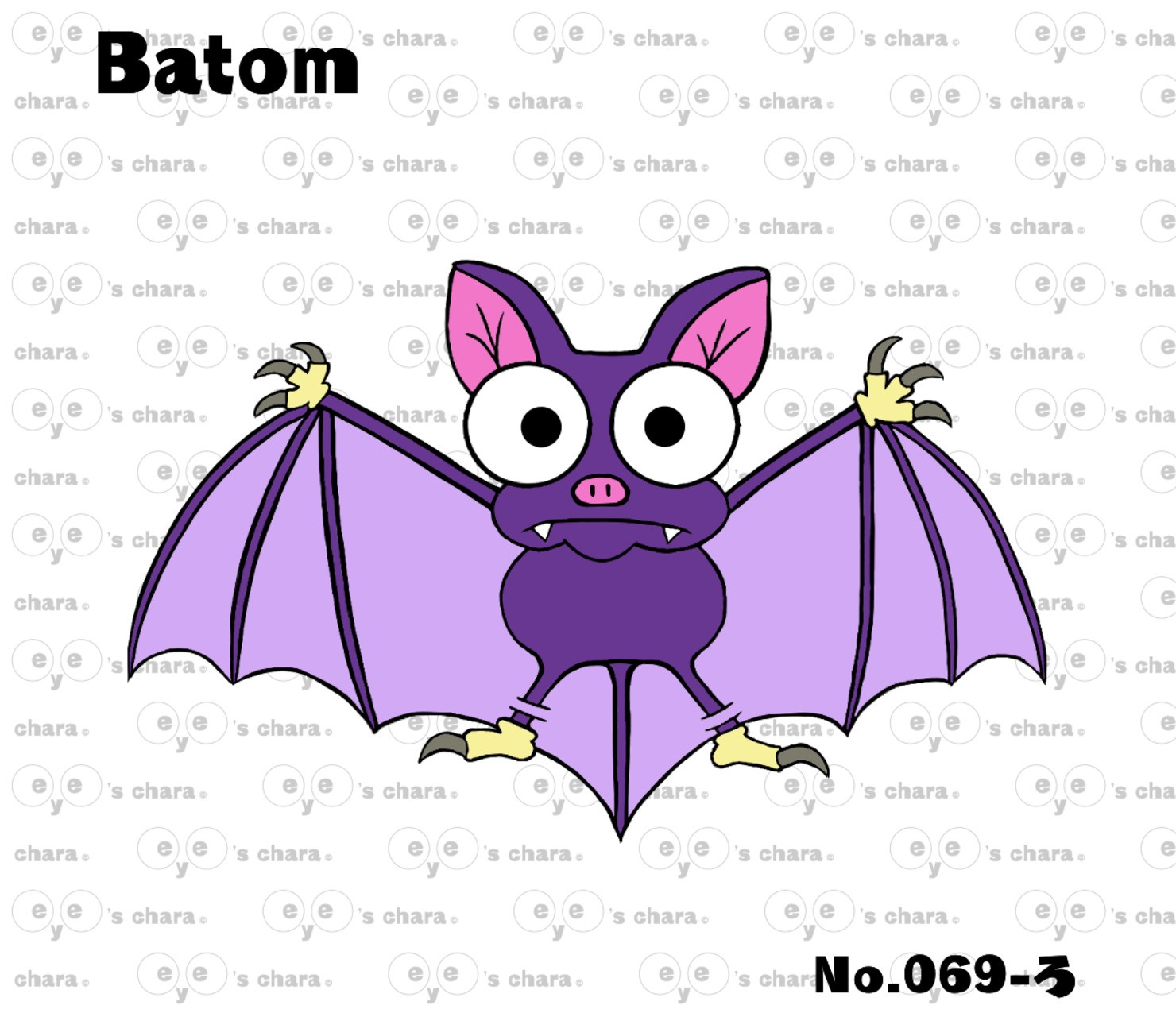 eye's chara No.069 【Batom】 feat. Halloween #1/88