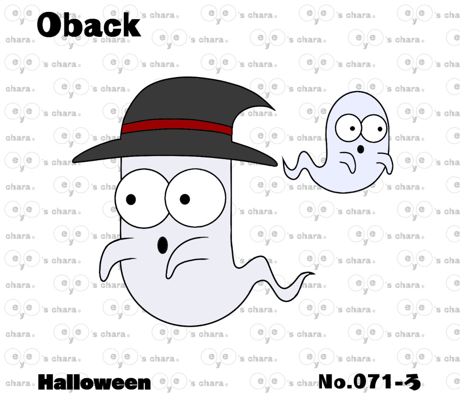 eye's chara No.071 【Oback】feat. Halloween #1/88