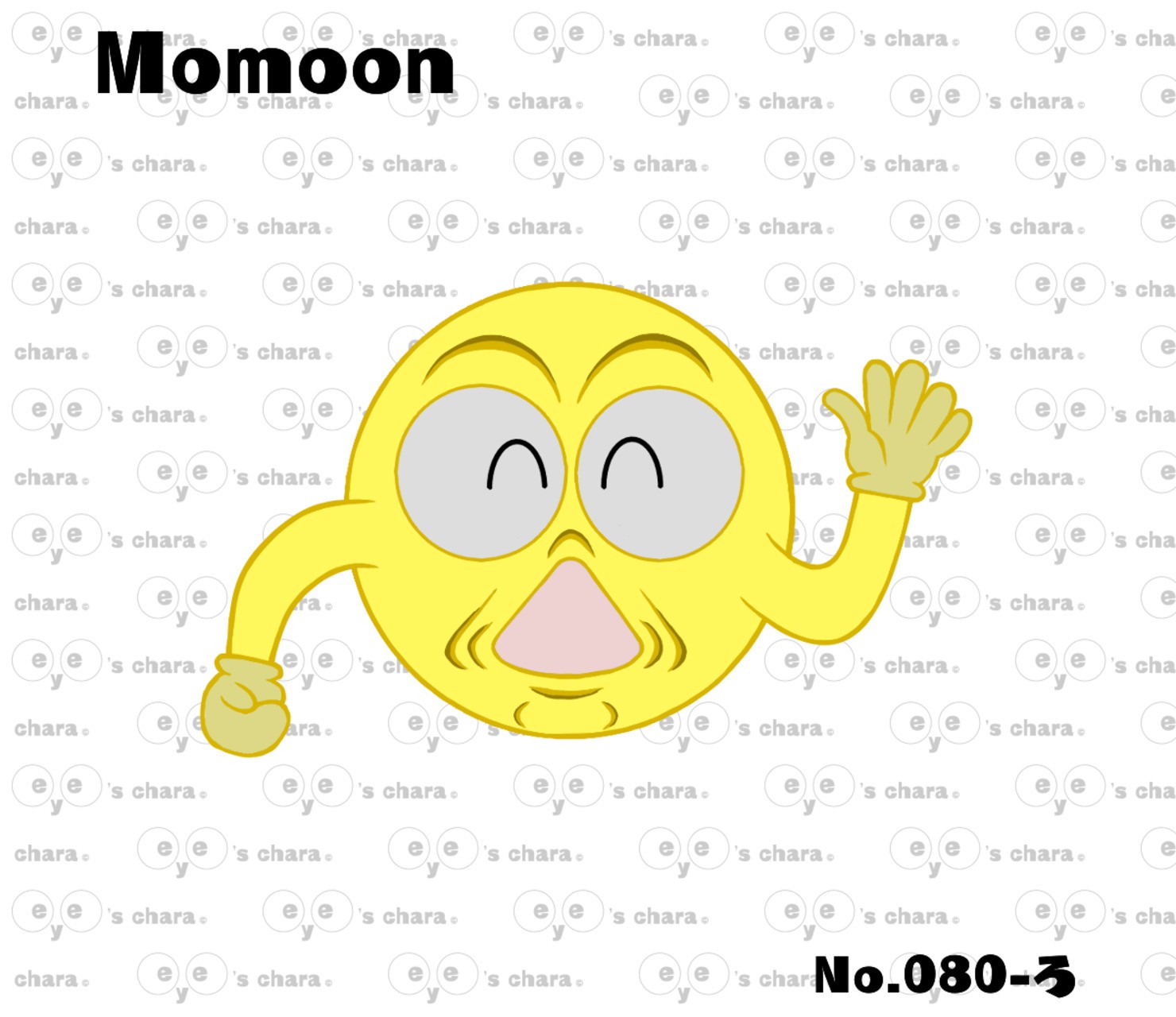 eye's chara No.080 【Momoon】 #1/88
