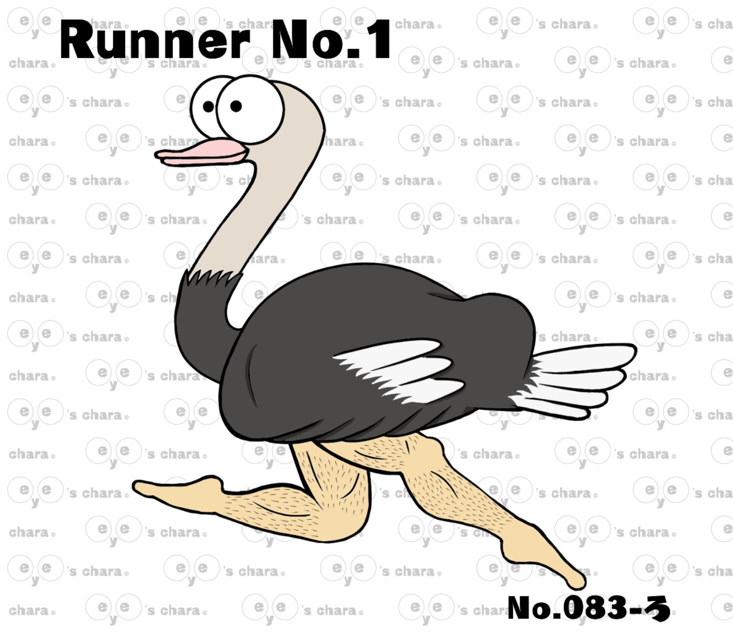eye's chara No.083 【Runner】 #1/88