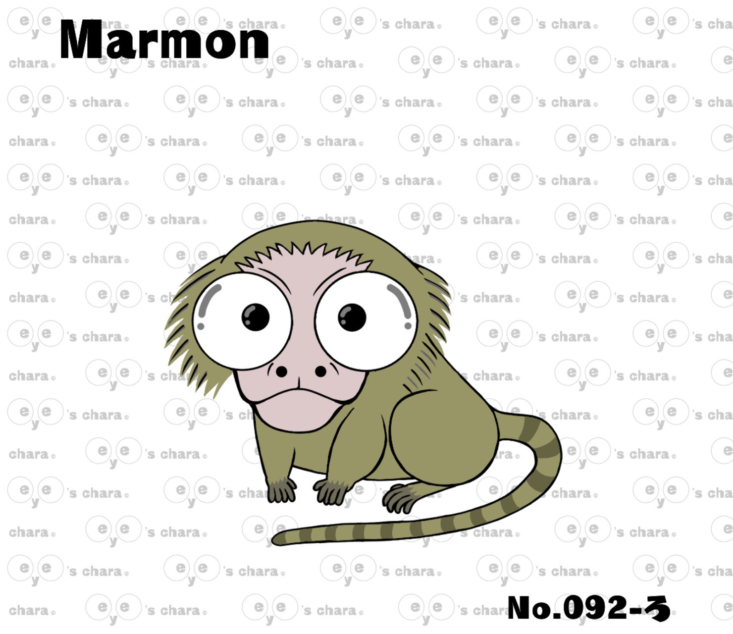 eye's chara No.092 【Marmon】 #1/88