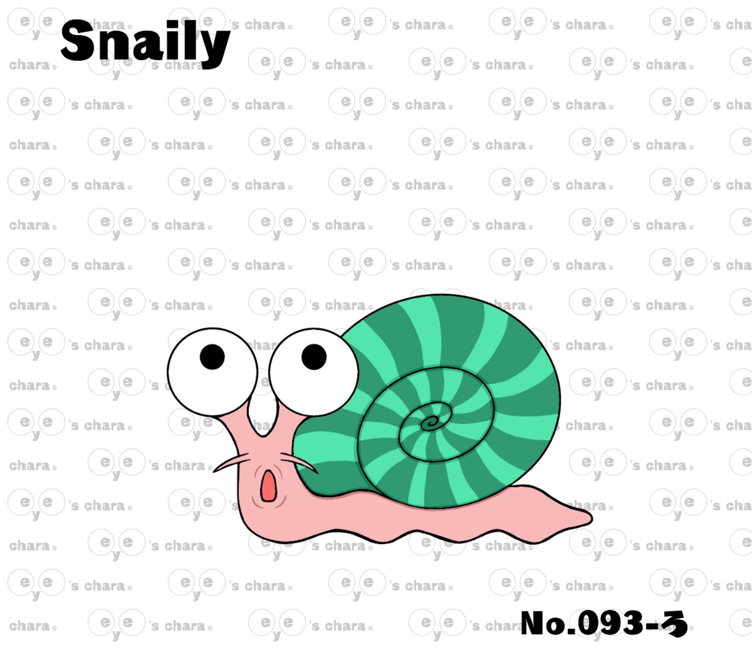 eye's chara No.093 【Snaily】  #1/88