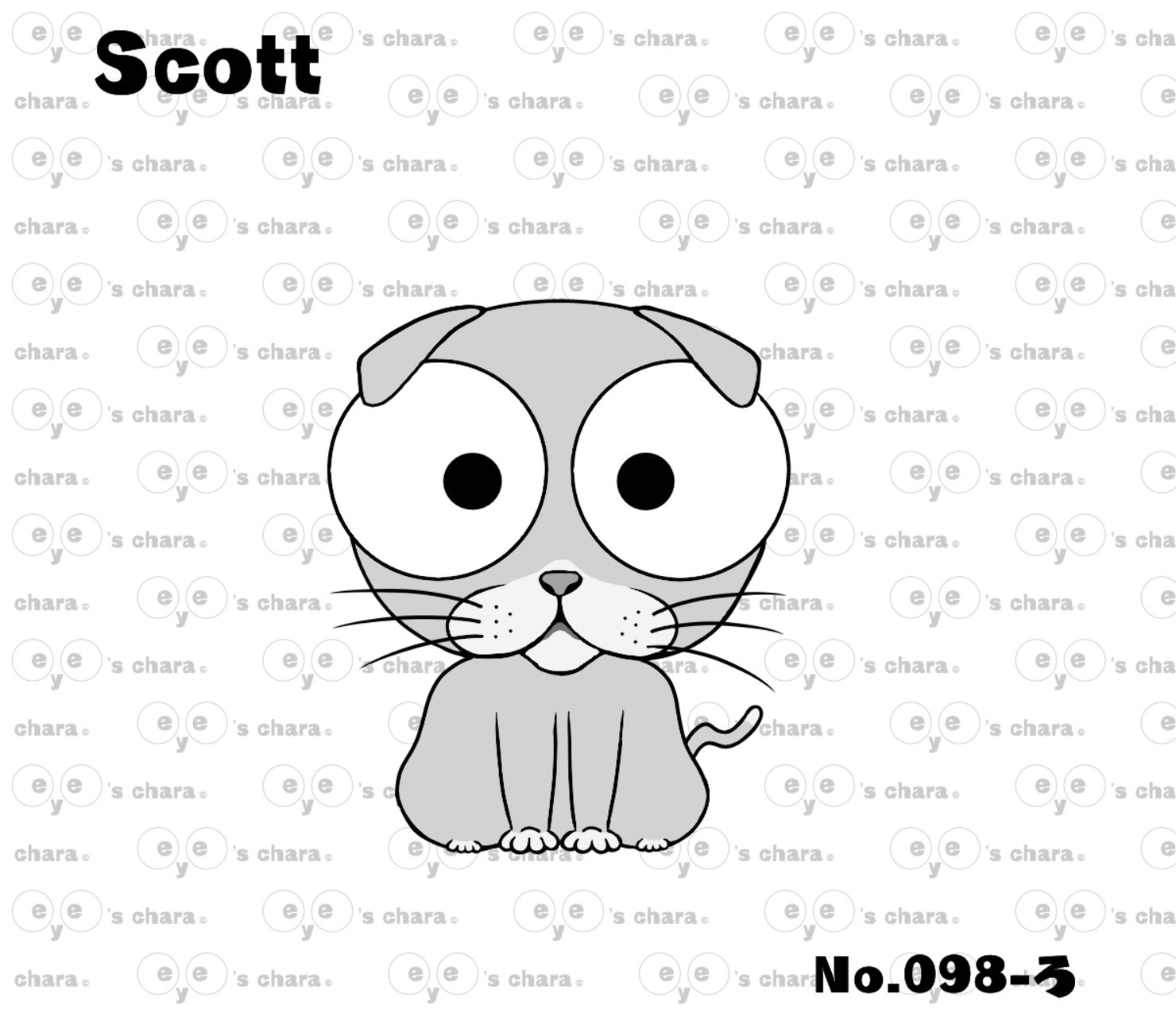 eye's chara No.098 【Scott】 #1/88