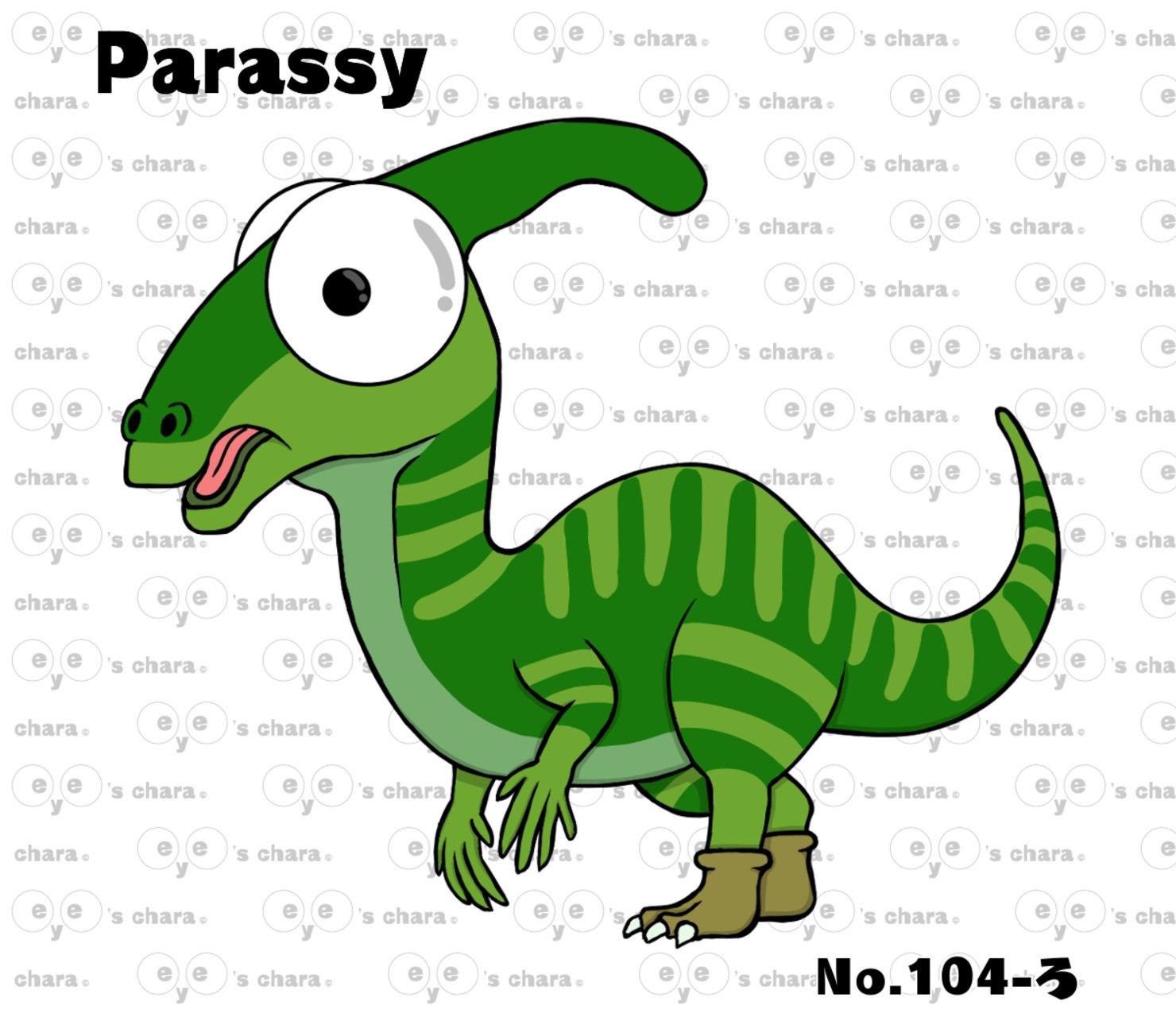 eye's chara No.104 【Parassy】 #1/88