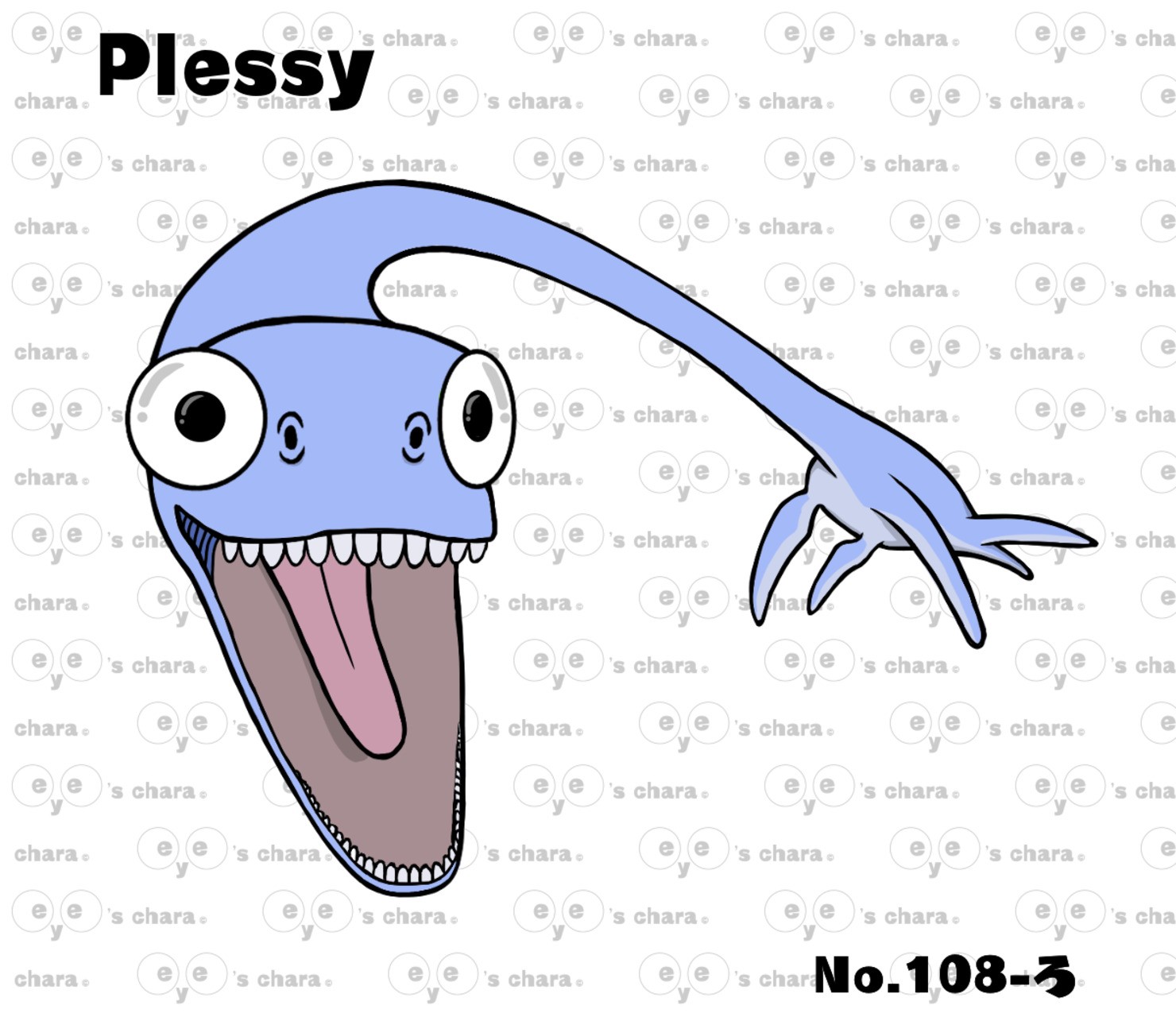 eye's chara No.108 【Plessy】 #1/88