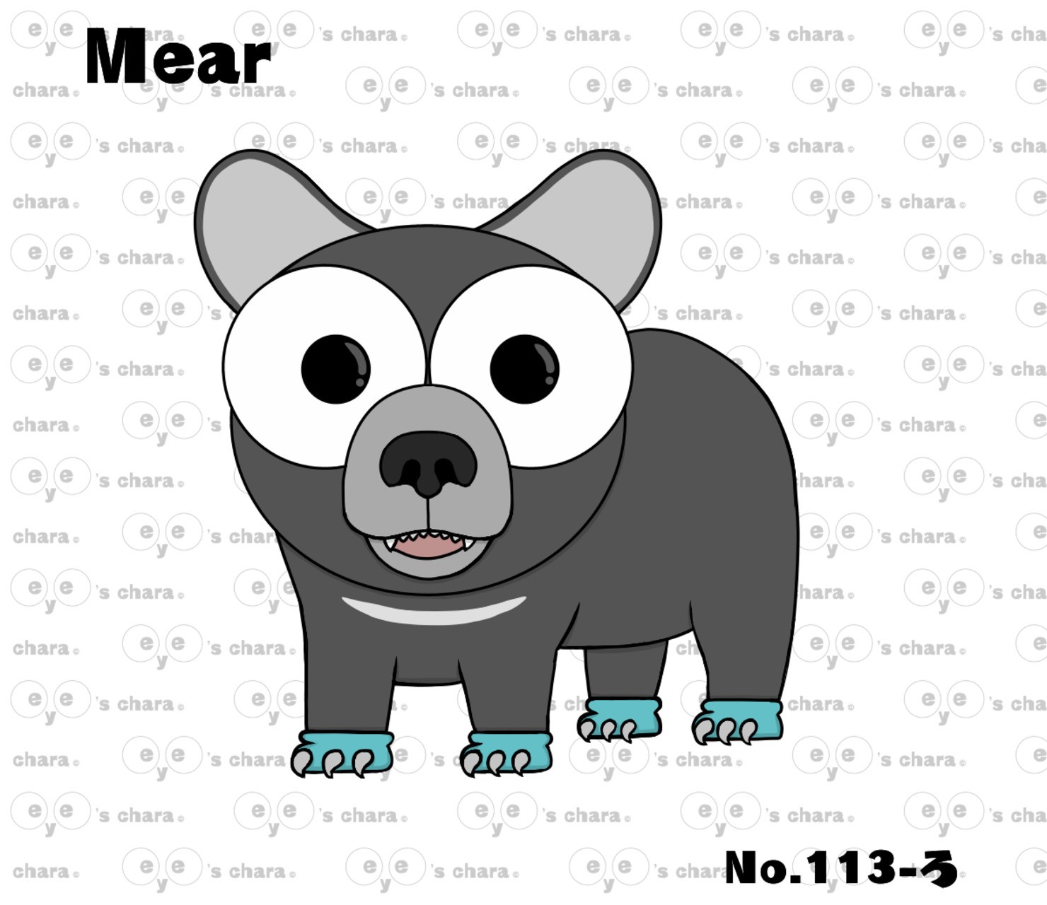 eye's chara No.113 【Mear】 #1/88
