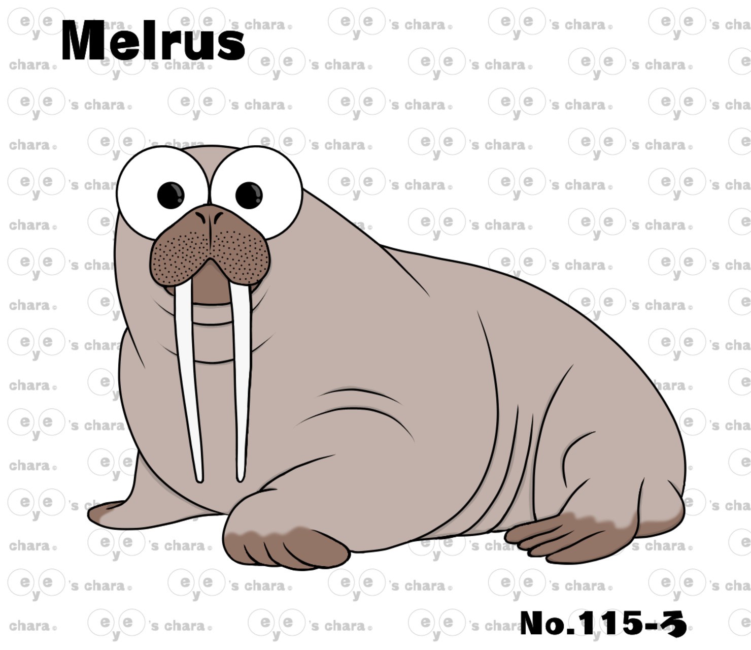 eye's chara No.115 【Melrus】 #1/88