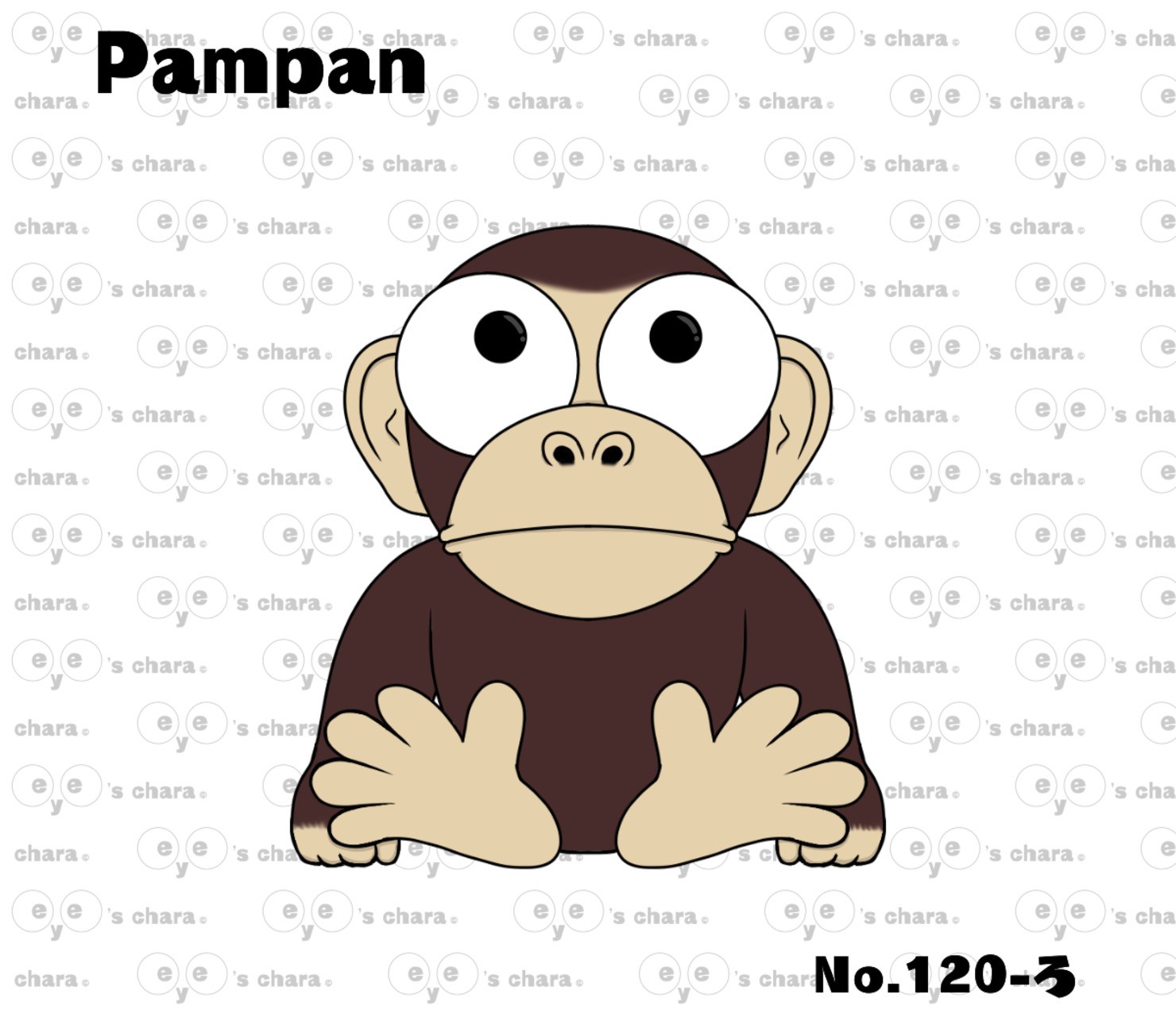 eye's chara No.120 【Pampan】 #1/88