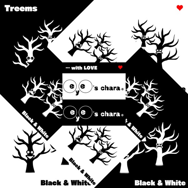 eye's B &W with Love No.077 【Treems】feat.Halloween #1/99