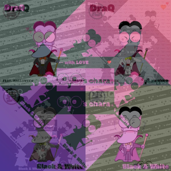 eye's chara Ver.11 Layer MIX No.072【DraQ】feat.Halloween  #1/99