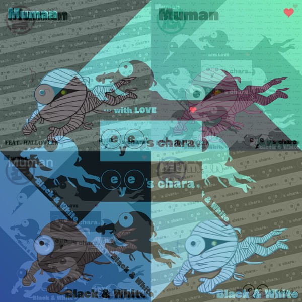 eye's chara Ver.11 Layer MIX No.075【Muman】feat.Halloween #1/99