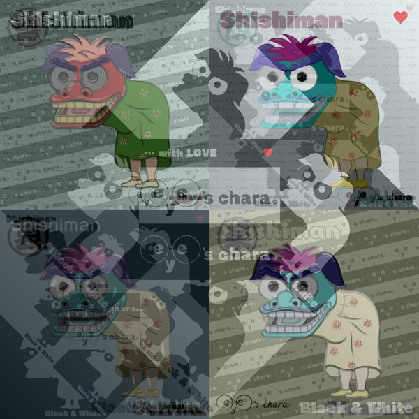 eye's chara Ver.11 Layer MIX No.081【Shishiman】  #1/99