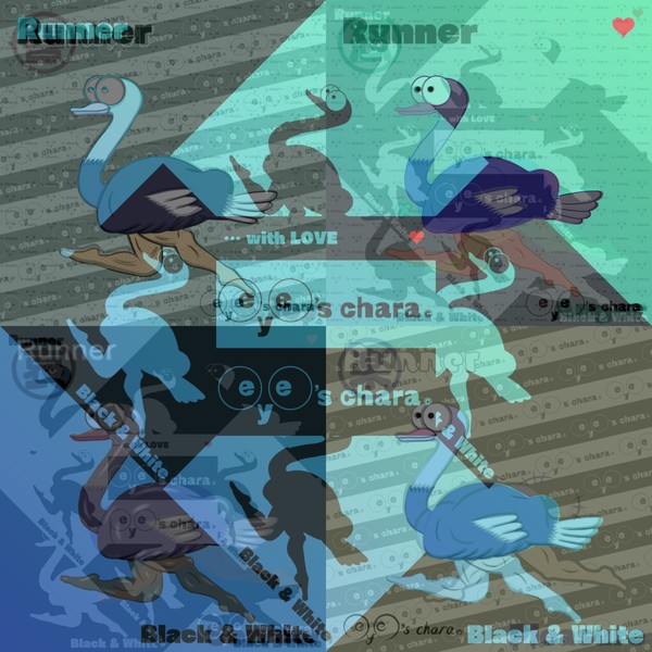 eye's chara Ver.11 Layer MIX No.083【Runner】  #1/99