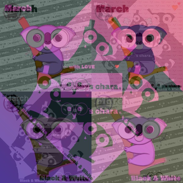 eye's chara Ver.11 Layer MIX No.088【March】 #1/99