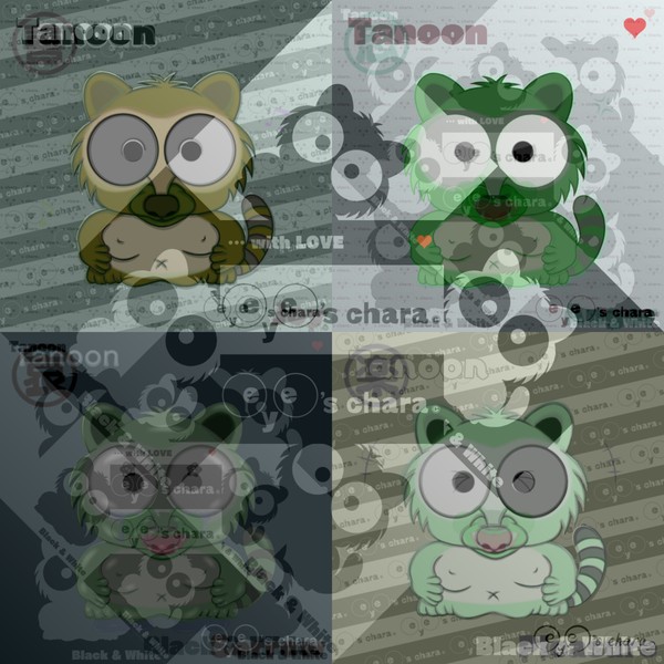 eye's chara Ver.11 Layer MIX No.117【Tanoon】  #1/99