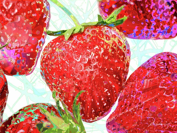 Abstract-world-054 Strawberry 苺 #1/3