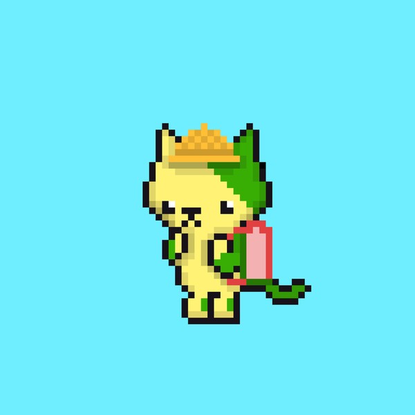 Pixelランドセル Momo Tsukuriのnft Adam Bygmo
