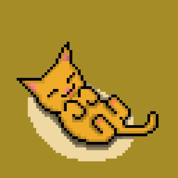 プチリアネコ　へそ天