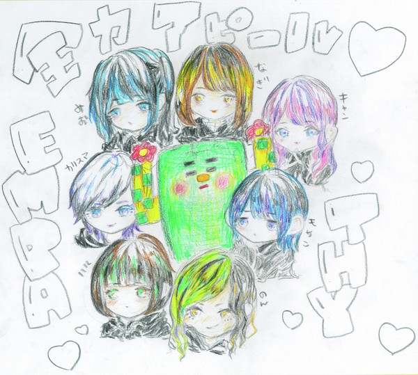 EMPATHY＿澪・モンスター　番組オリジナルメンバーイラスト！ #1375/2000