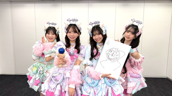わーすた／メンバー４人のサイン入り写真② #307/2000