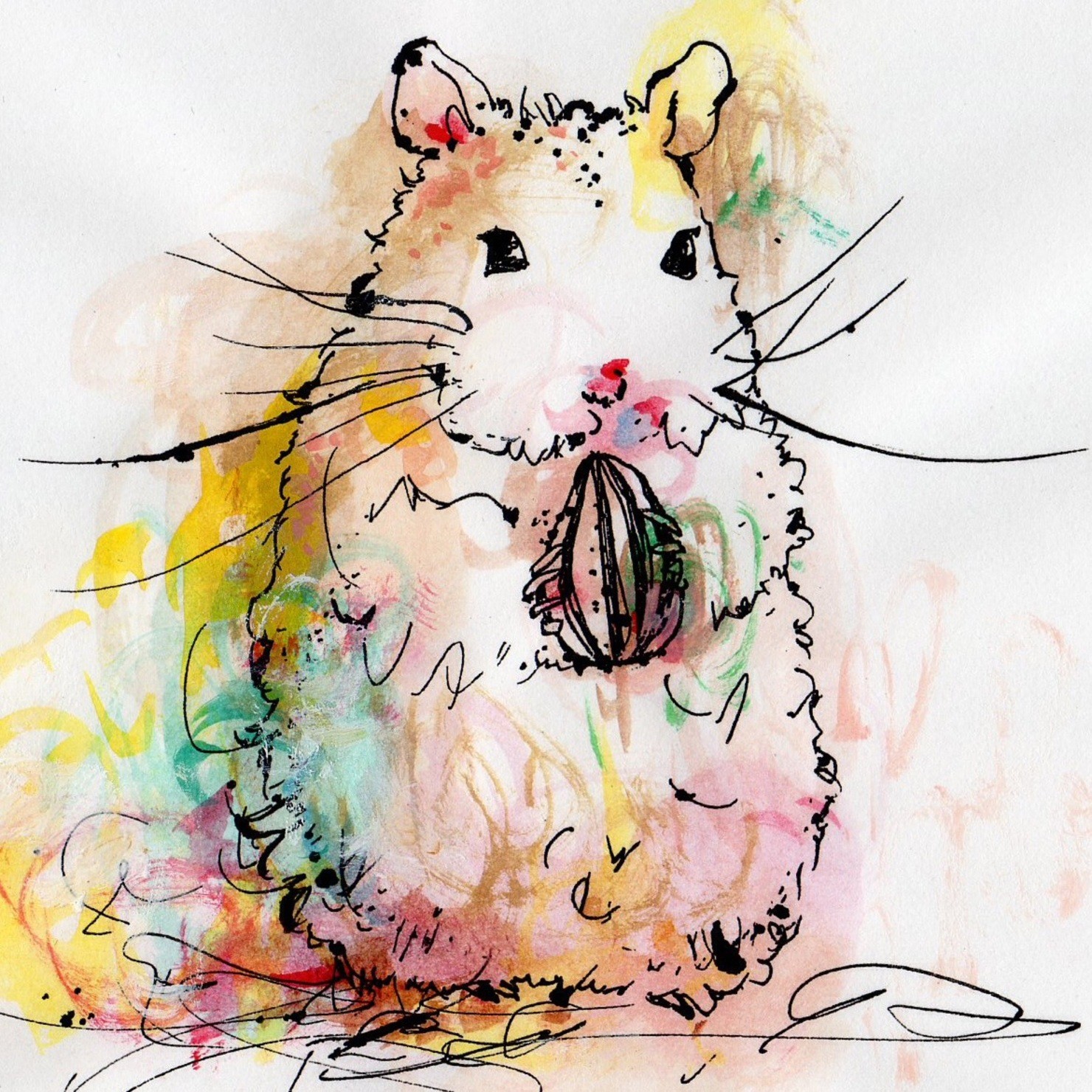 HAMSTER pop-art