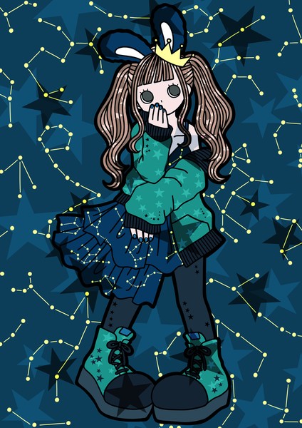 お星さまの柄