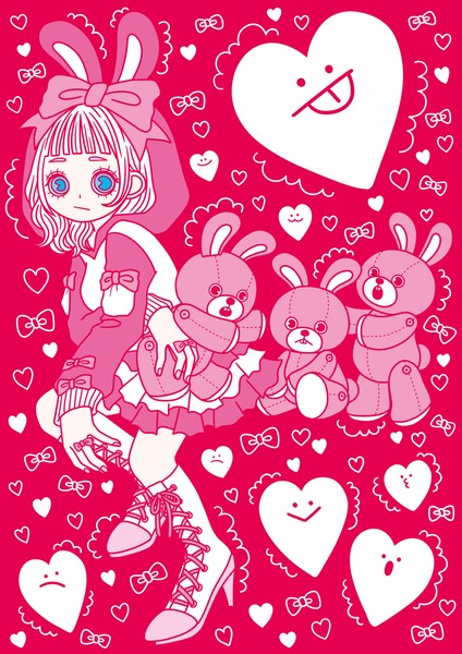 With lovely rabbits